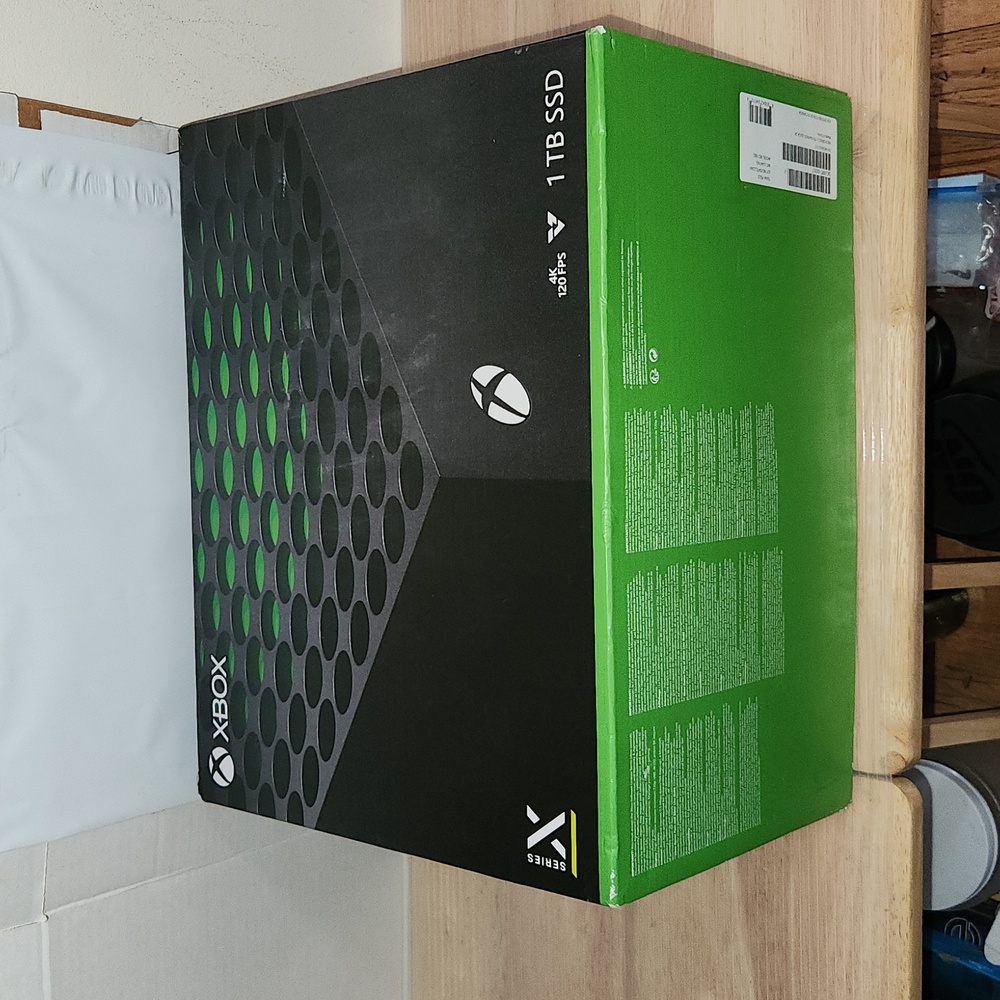 Xbox Series X Box Only 1tb Box Only No Console Is Included